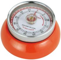Zassenhaus Retro Kitchen Timer Orange