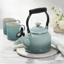 Le Creuset Demi Kettle and Mugs Set, Sea Salt