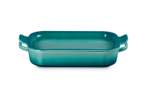 Le Creuset 2.75 Quart Rectangular Dish with Platter Lid - Riviera