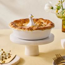 Le Creuset Duck Pie Vent, White
