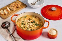 Le Creuset 6.5 Qt Deep Round Oven, Flame