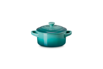 Le Creuset 8 Oz Mini Round Cocotte, Riviera