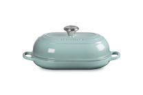 Le Creuset 11.5in Oval Bread Oven, Sea Salt