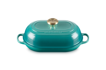 Le Creuset 11.5in Oval Bread Oven, Riviera