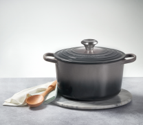 Le Creuset 6.5 Qt Deep Round Oven, Oyster