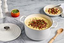 Le Creuset 6.5 Qt Deep Round Oven, White