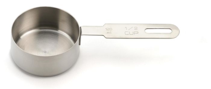 RSVP Endurance 1/2 Cup Measuring Cup Stainless Steel
