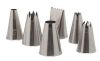 Ateco 6 piece Large Pastry Tube Set