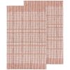 Bisque Finley Check Dishtowels Set of 2