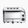 Dualit Classic 4 Slice Toaster, Polished Stainless Steel