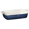 Emile Henry Large Rectangular Baker, Twilight Blue, 13x9