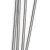 Endurance Frozen Drink Straws, Stainless Steel,  Set of 4
