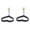 Heart Shape Egg Ring, set of 2