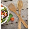 Italian Olive Wood Salad Set, 13 inch