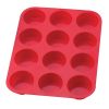 Mrs. Anderson's Baking Silicone Muffin Pan, 12 cup