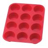 Mrs. Anderson's Baking Silicone Muffin Pan, 12 cup