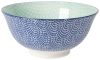 Now Designs 6in Stamped Bowl- Blue Waves