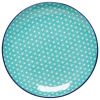 Now Designs 6in Plate, Aqua Stars