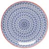 Now Designs 6in Plate, Blue Cross