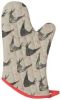 Now Designs Oven Mitt, Chicken Scratch