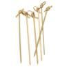 RSVP Bamboo Cocktail Knot Picks, 4.5 inch, 50 pcs
