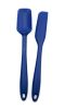RSVP Silicone Mini Spatula and Spoon, Blue, 8 inch