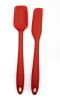 RSVP Silicone Mini Spatula and Spoon, Red, 8 inch
