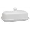 White Porcelain Covered Butter Dish