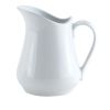 White Porcelain Pitcher, Creamer, 16 oz