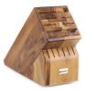 Wusthof 17 Slot Acacia Wood Knife Block