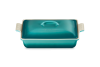 Le Creuset 4 Qt Covered Rectangular Casserole, Riviera