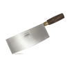 Lamson Chinese Vegetable Cleaver with Walnut Handle