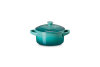 Le Creuset 8 Oz Mini Round Cocotte, Riviera